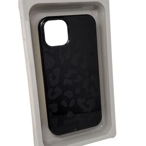 heyday Black Leopard Print Phone Case